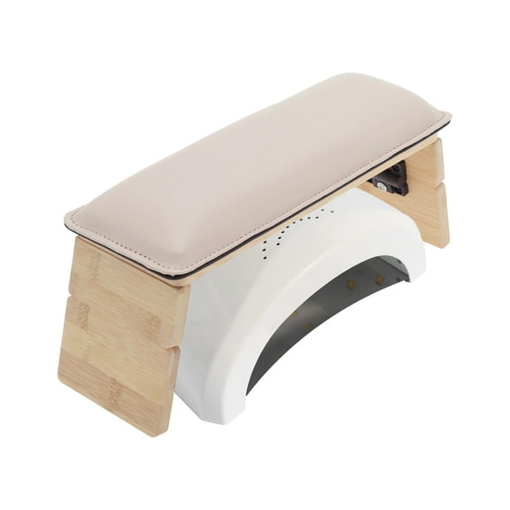 Unique Bargains Arm Rest for Nails Tech Comfortable Supportive Design Nail Arm Rest Cushion Nail Arm Rest Non-Slip Manicure Hand Rest Stand Pink 1 Set
