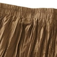 thumbnail image 4 of Women Mid Length Skirt Dance Party A Line High Waisted Pleated Skirt Holiday Party Half Skirts Skirts with Leggings Pencil Skirts for Women plus Size Anime Skirts Light Skirt for Women Skirt Pleated, 4 of 5