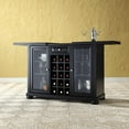 thumbnail image 5 of Crosley Alexandria Sliding Top Bar Cabinet in Black, 5 of 9
