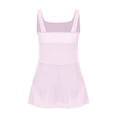 thumbnail image 4 of Haitryli Kids Girls Sleeveless Ballet Dance Dress Gymnastic Leotards Wrap Skirt Performance Clothes Pink 13-14, 4 of 5