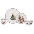 thumbnail image 4 of Vajilla Navideña de Porcelana Crown Baccara 16 piezas para 4 personas - Santa, 4 of 4