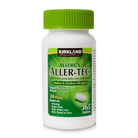 KS Aller-Tec 10 mg 365 Tablets - 2 Pack