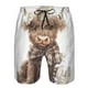thumbnail image 3 of Balery C Traje de Baño Estilo Hawaiano para Hombre, Shorts de Secado Rápido con Bolsillos-XX-Large, 3 of 6
