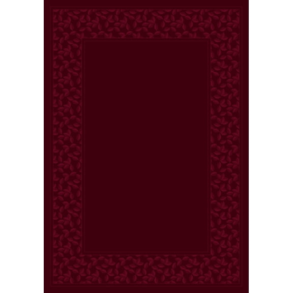 Milliken Design Center Area Rug IVY LEAGUE CRANBERRY Ivy League Cranberry 3' 10" x 5' 4" Rectangle