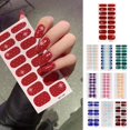 thumbnail image 3 of LUVCLS Pegatinas de uñas con degradado Pegatinas completas Dopamina de verano Pequeñas pegatinas de uñas frescas y, 3 of 7
