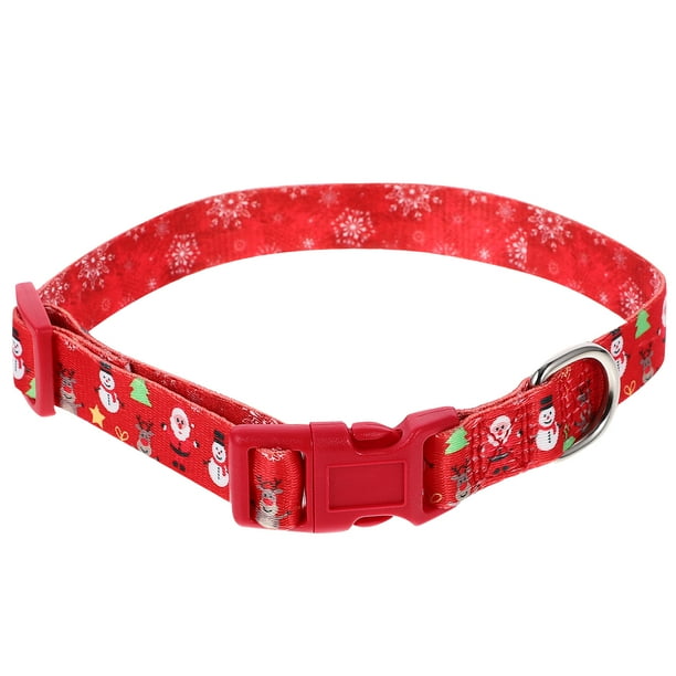 Collar navideño ajustable para perros pequeños GOOHOCHY