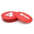 thumbnail image 4 of Aspire Acrylic Locker Number Signs 1-30, Door Sign with Self-adhesive Tape Red, 4 of 5