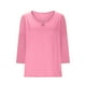 thumbnail image 5 of Blusas para mujer,Blusa informal con cuello en V y mangas 3/4 para mujer, de poliéster y elastano, ideal para todas las estaciones, sopatenor, 5 of 9