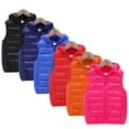thumbnail image 6 of Kkkded Kids Toddler Girls Boys Puffer Vest Sleeveless Jacket Waistcoat Outwear for Big Little Girls Boys 4-15T, 6 of 6