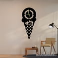 thumbnail image 3 of Handmadetneonsign Ice Cream Wall Clock Unique, Text Oversize Wall Clock, Year Date Round Wall Clock 55972, 3 of 5