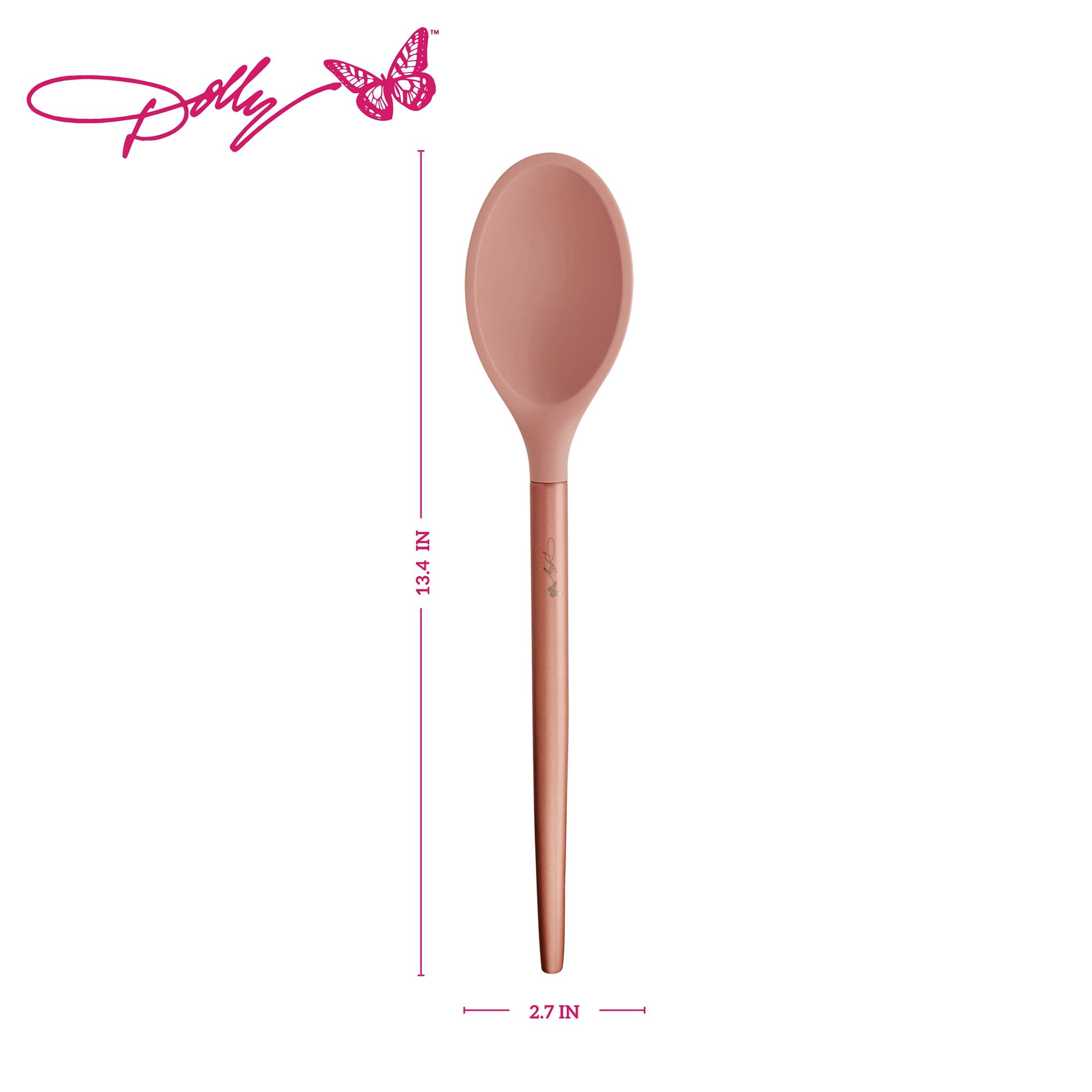 Dolly Parton Stainless Steel Spoon, Blush
