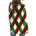 thumbnail image 5 of Mifsaly Christmas Cardigan for Women Merry and Bright Xmas Trees Open Front Cardigans Long Sleeve Lightweight Flowy Outerwear Vacation Blouse 2025 Festival Party Outfits, 5 of 6