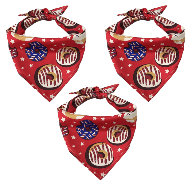 3 uds perro Bandana Tie Dye estampado triángulo perro bufanda pañuelo lavable niña perro Bandanas accesorios ajustables Namotu CPB-DE-LYY1944-6