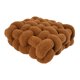 thumbnail image 5 of Cojín para silla, cojín para ventana, cojín creativo versátil, cojín para asiento, respaldo de sofá, almohada de felpa para decoración de restaurante Marron oscuro, 5 of 8