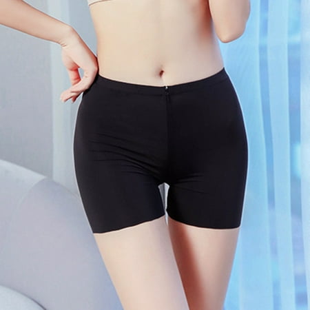 

YIWEI Women s Ladies Sexy Oil Shiny See Through Panties Underwear Glossy Zip Open Crotch Thong Brief Black