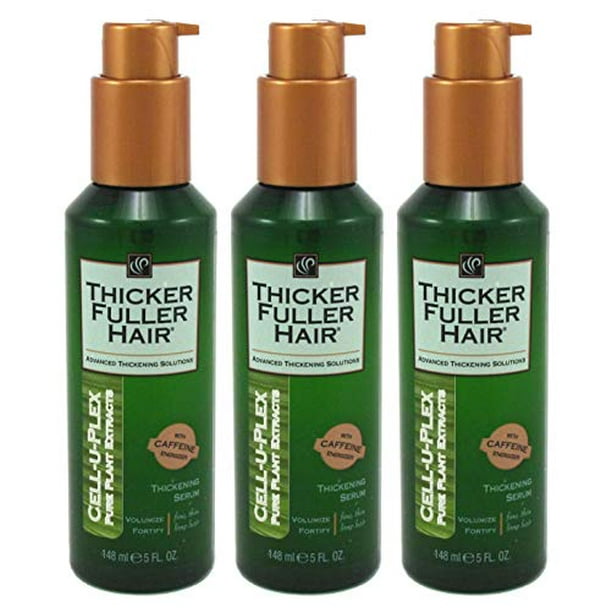 Thicker Fuller Hair Instantly Thick Serum 5oz. Cell-U-Plex (3 Pack) - Thicker Fuller Hair Instantly Thick Serum 5oz. Cell-U-Plex (3 Pack) -