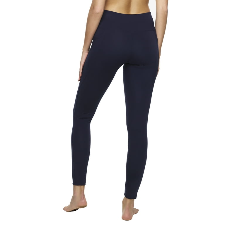 Felina | Athletic Pocket Legging | Yoga Pants | Lounge (Peacoat, Small)