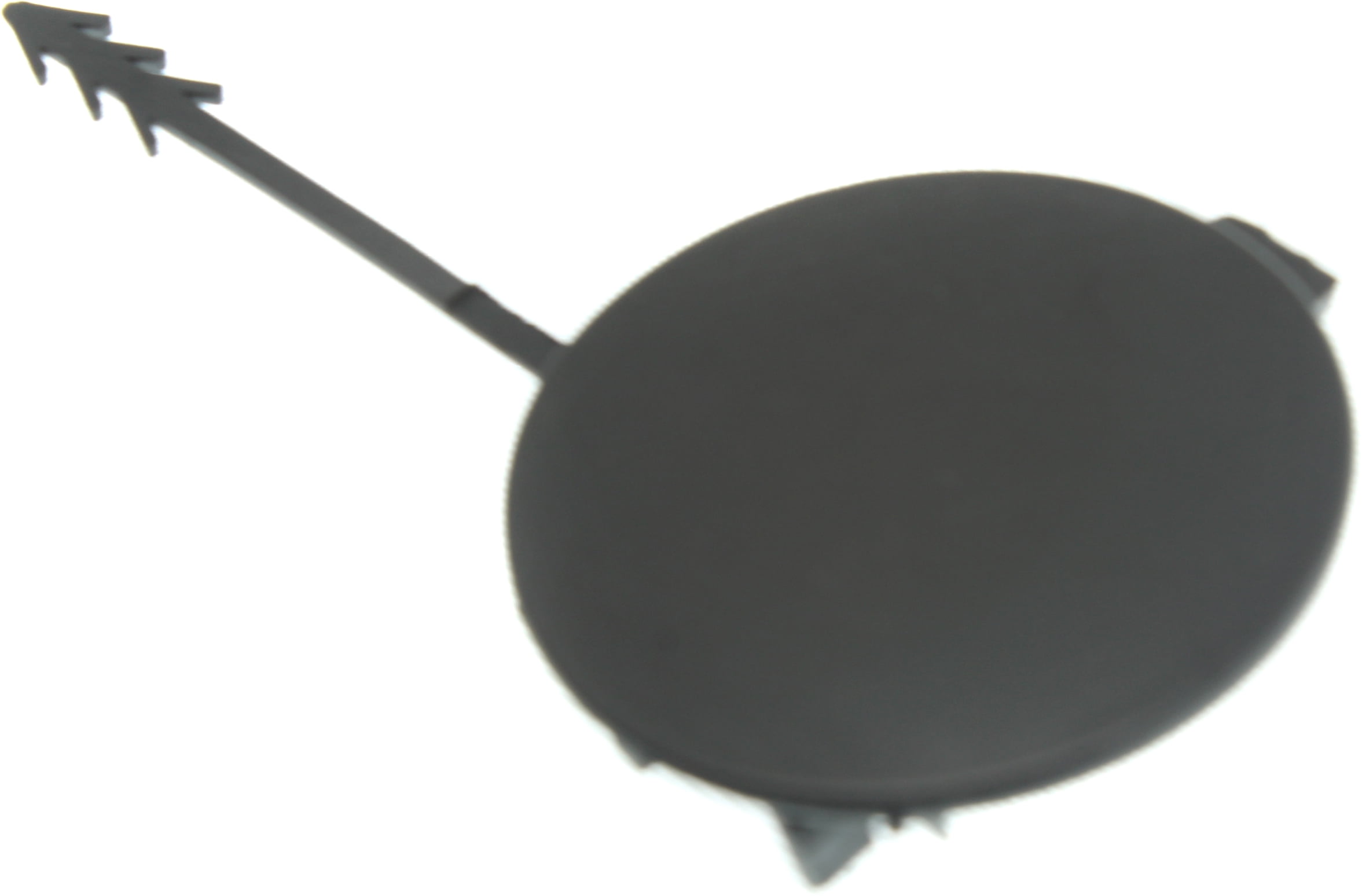 Tow Eye Cover Compatible with 2009 Audi A4 Quattro; 2009 Audi A4 Primed