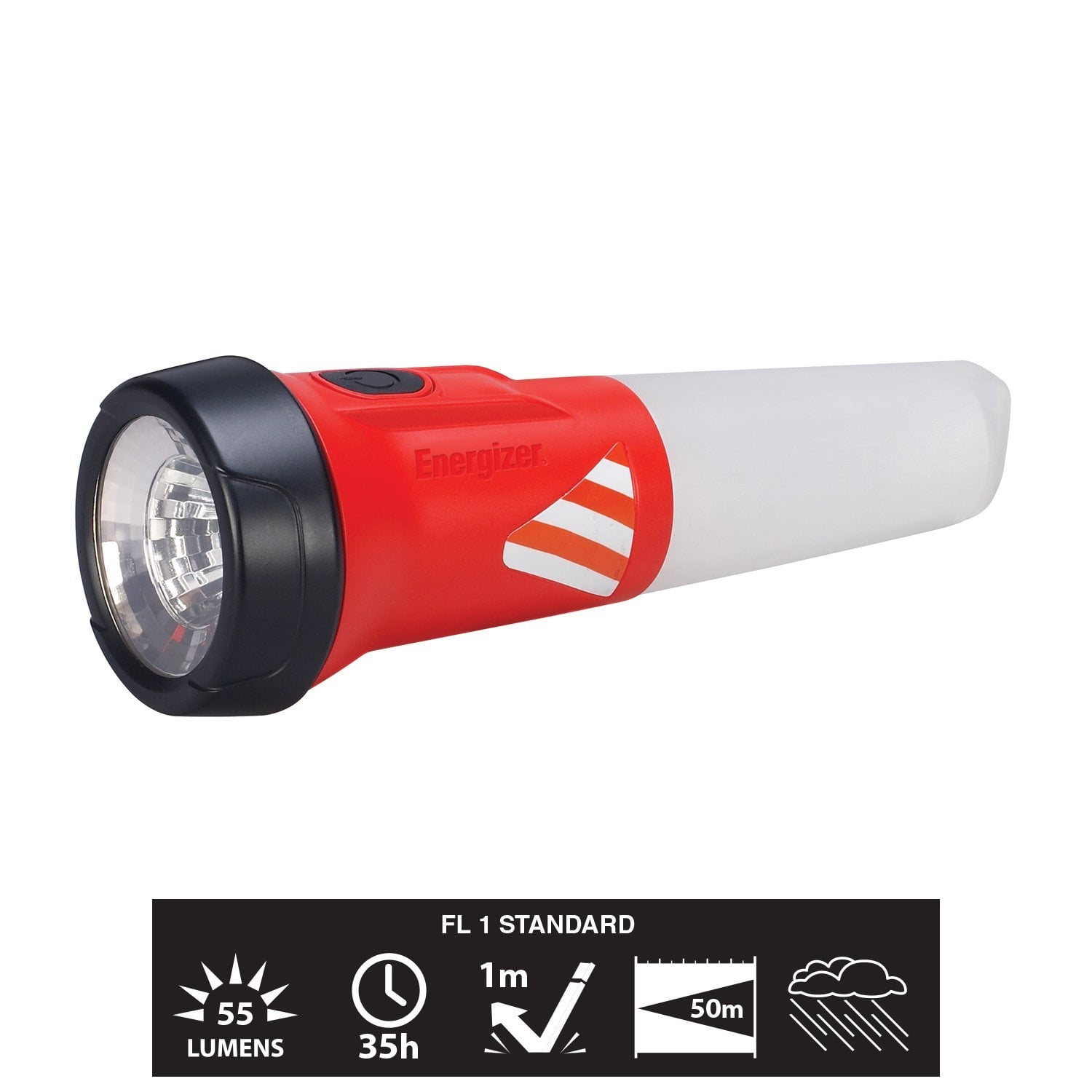 Compact & Water-Resistant 2-in-1 Light Energizer LED AA Flashlight and Lantern 