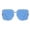 Blue, variant on Womens Sunglasses Unisex Oversized Square Polarized Shades For Outdoor Fashion Sun Glasses With Versatile Design