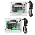 thumbnail image 2 of 2Pcs W1209 Temperature Controller Module with Case LED Display Digital Thermostat Module with Waterproof Probe, 2 of 8