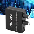 thumbnail image 1 of Distribuidor Mixto De Audio, Mezclador Estéreo Plug And Play Distribuidor De Audio Amplia Compatibilidad Resistencia A La Corrosión 2 Entradas 2 Salidas Para Altavoz, 1 of 7