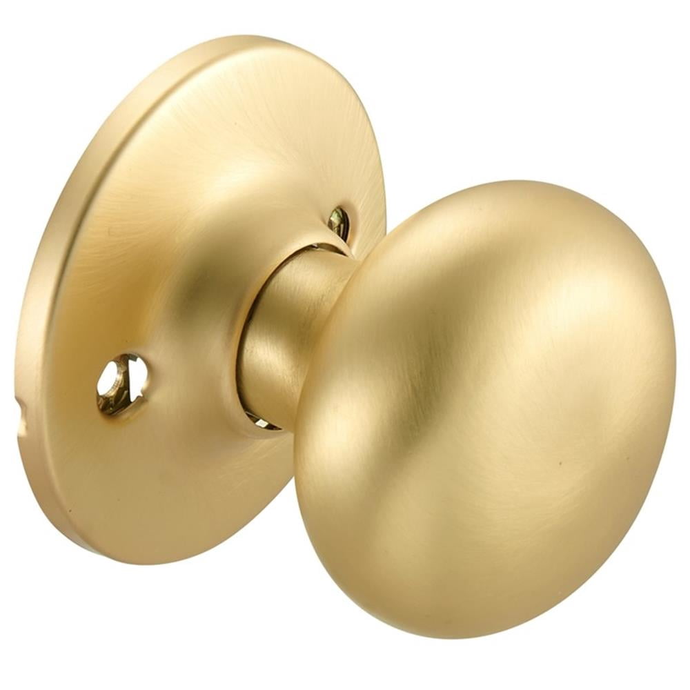 Design House 726943 Cambridge Passage Hall and Closet Door Knob Satin Gold