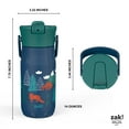 thumbnail image 5 of Zak Designs Harmony Kids 14 ounce Stainless Steel Vacuum Insulated Water Bottle, Woodlands, 5 of 10