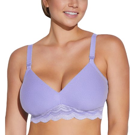 

Cosabella Ceylon Modal Curvy Nursing Bralette (CEYMD1304) Small Icy Violet