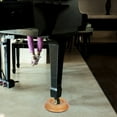 thumbnail image 4 of FESTFENDS 4pcs Piano Foot Pads Wood Non-skid Shock Absorption Furniture Pads Indoor Use, 4 of 7
