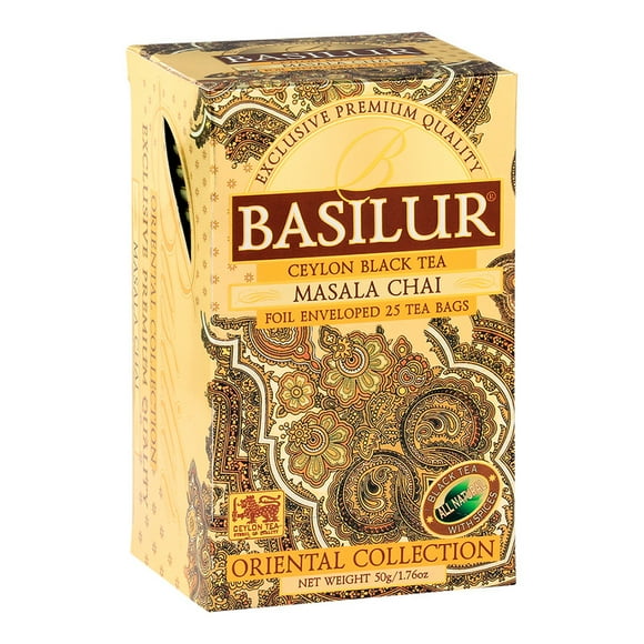 Té Negro Basilur Ceylán Masala Chai – Oriental Collection – 25 bolsas