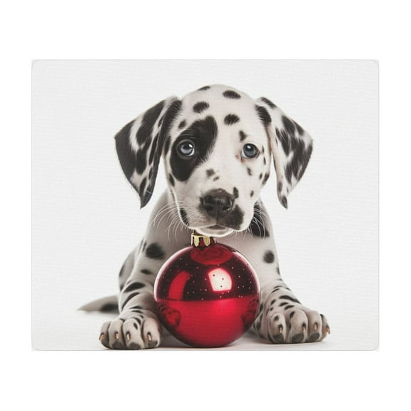 DistinctInk Mouse Pad - 1/4" Foam Rubber - Dalmatian Puppy