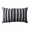 thumbnail image 1 of Pillow Perfect 598673 Tribal Bands Grey & Black Rectangular Throw Pillow, 1 of 1