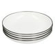 thumbnail image 3 of Platos aptos para lavavajillas, 4 platos de cerámica para cena, vajilla de cocina, platos en pulgadas, muy recomendados, 3 of 8