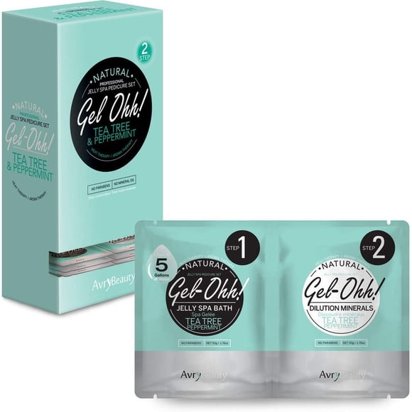 Avry Gel-Ohh Gelée Spa Bain (Arbre à Thé & Menthe Poivrée) Lot de 30