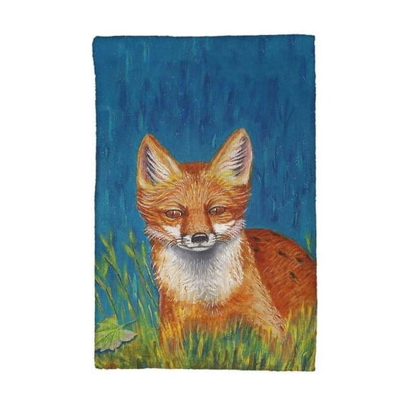 Betsy Drake KT139 Red Fox Kitchen Towel