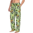 thumbnail image 6 of Naloa Cute Panda Bear In Greenery Forest Pajama Pants Men, PJ Bottoms, Sleep & Lounge Pants-XX-Large, 6 of 6