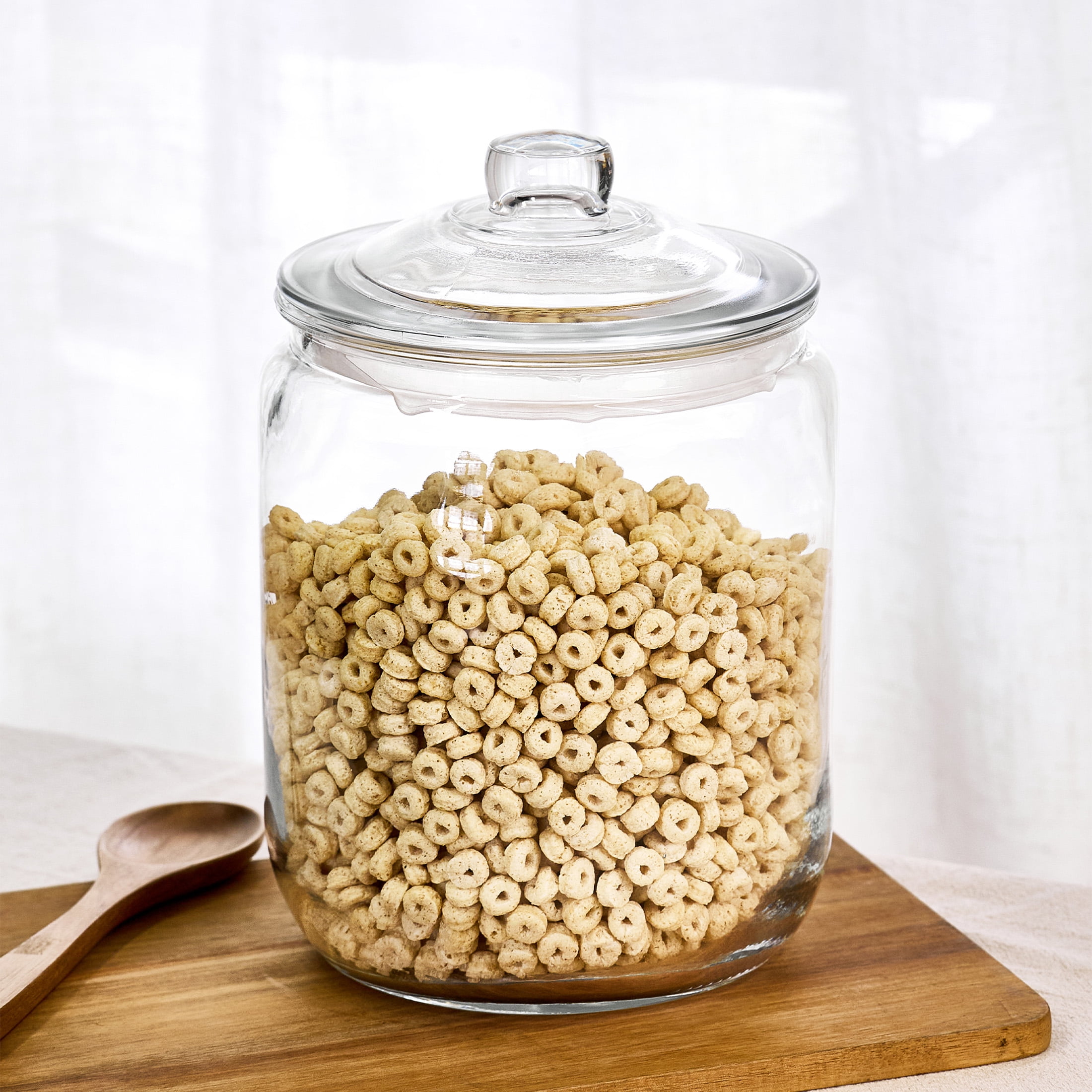 Mainstays 2 Gallon Glass Storage Jar with Lid