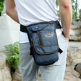 thumbnail image 4 of Bolso Lateral De Pierna Caída Bolsa lateral de pierna caída Bolsa de hombro de gran capacidad Accesorios de ciclismo (Azul), 4 of 5
