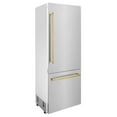 thumbnail image 3 of ZLINE KITCHEN AND BATH RBIVZSN30G bottom freezer built in refrigerator, 3 of 5