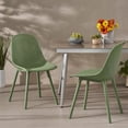 thumbnail image 2 of Christopher Knight Home Darleen Outdoor Dining Chair Set of 2, Green, 2 of 9