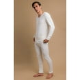 thumbnail image 5 of Men's Cottonique M17705 Latex Free Organic Cotton Thermal Shirt (Natural XL), 5 of 5
