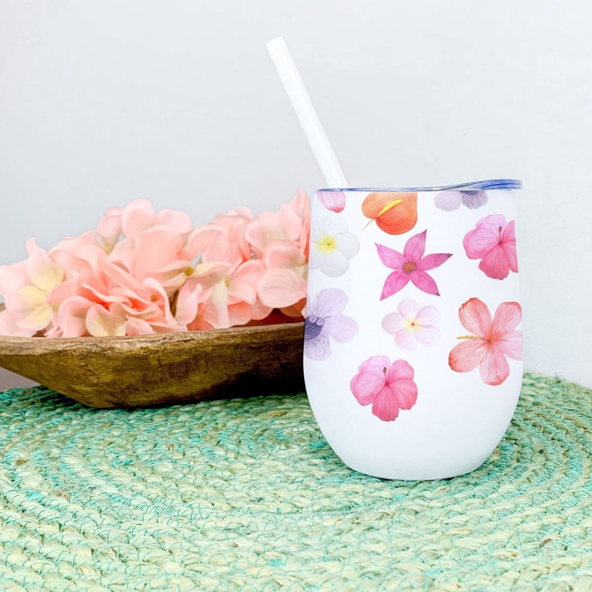 ProSub 12oz Wine Tumbler Stemless Sublimation Blanks White - 50 Pack