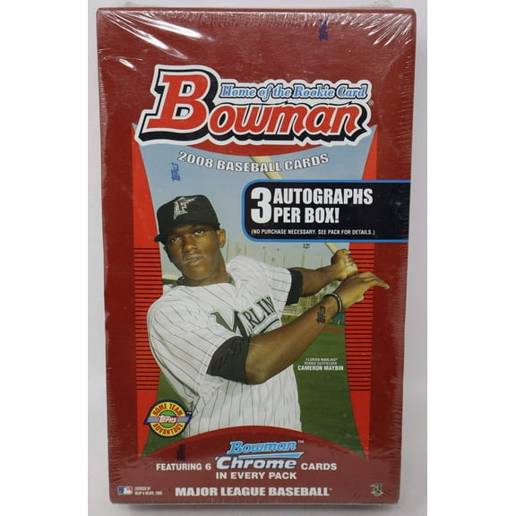 2008 Bowman Baseball Jumbo Box (HTA) (12/32)