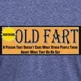 thumbnail image 3 of CafePress - Old Fart Motto Men's Deluxe T Shirt - Mens Tri-blend T-Shirt, 3 of 4