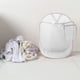 thumbnail image 4 of Cesta plegable de la ropa sucia con malla Cesta de ropa sucia | Tela de poliéster transpirable, almacenamiento colgante montado en la pared, 52,5x40x30cm | Opciones rosas, blancas, beige, 4 of 6
