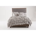 thumbnail image 2 of Michael Amini Savanna 5-piece Flower Cotton Queen Comforter Set in Stone, 2 of 12