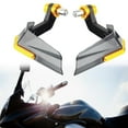 thumbnail image 6 of jiaping Motorcycle Hand Protector Deflector Handlebar Hand Brush Guards Windshield Crash Gold, 6 of 8