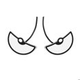 thumbnail image 2 of Luz Decorativa Ojo Circulo Blanco 12V, 2 of 4