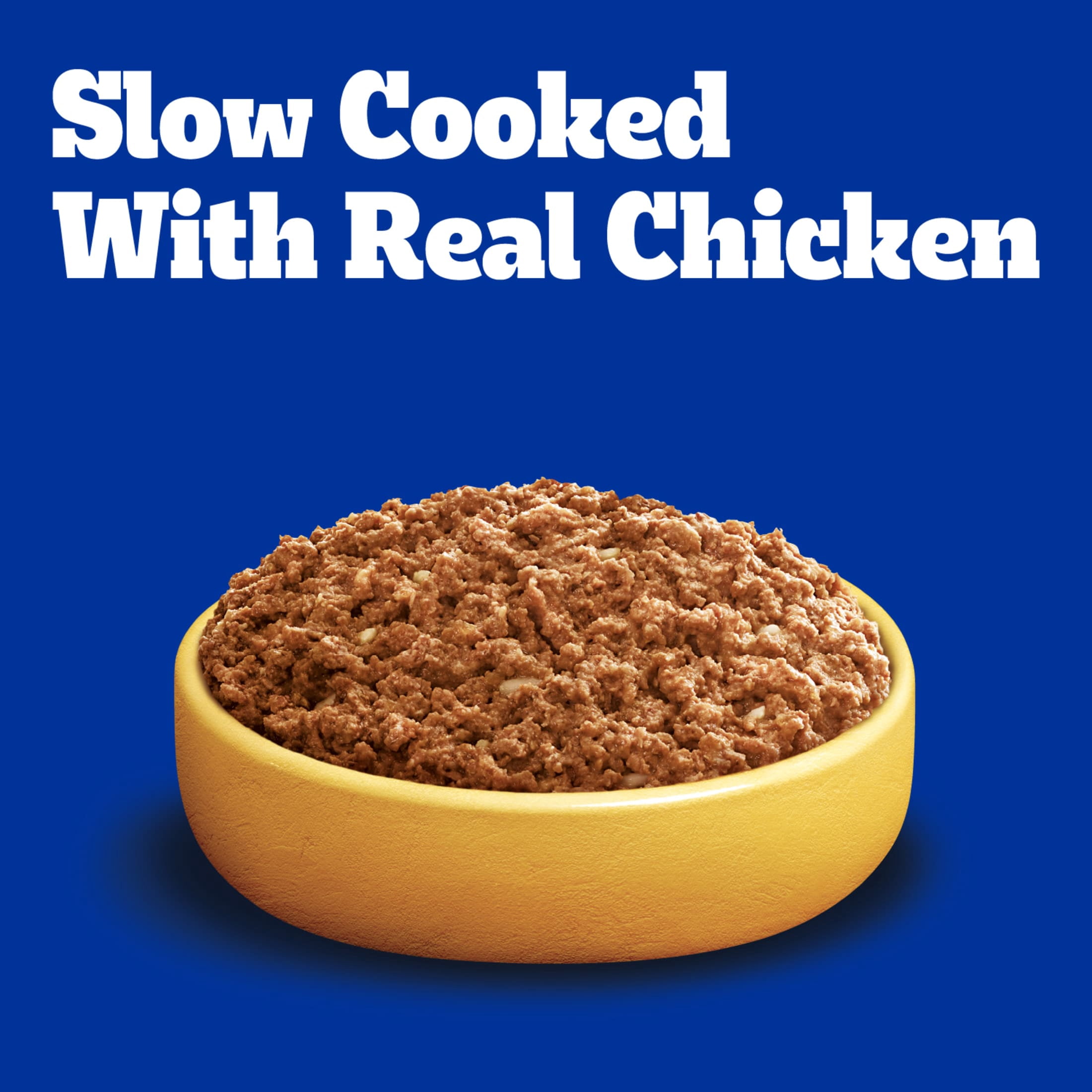 (12 pack) Pedigree High Protein Chopped Chicken & Duck Flavor Adult Soft Wet Dog Food, 13.2 oz Can